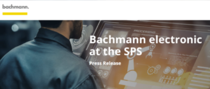 SPS में Bachmann इलेक्ट्रॉनिक
